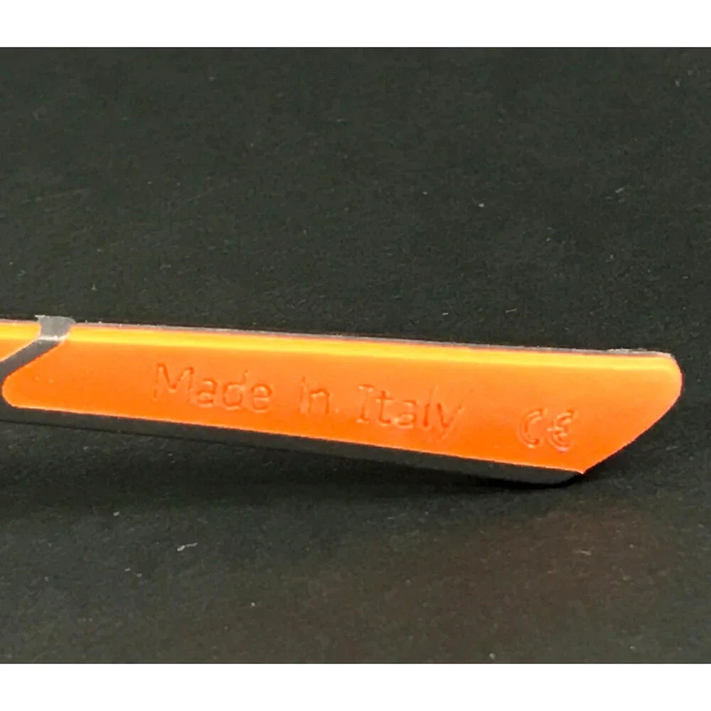 McLaren Eyeglasses Frames ML MS-85O04 C03 Ruthenium Orange Rimless 56-17-145